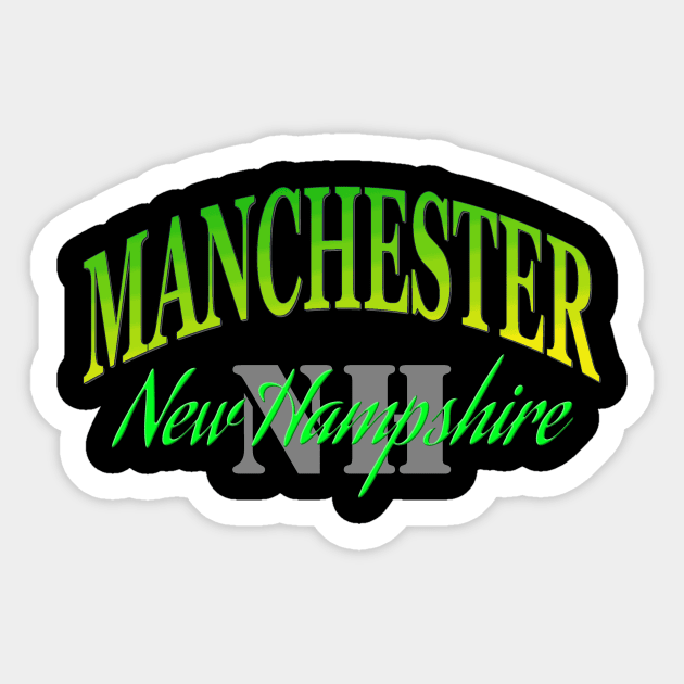 City Pride: Manchester, New Hampshire Sticker by Naves